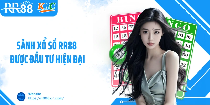 Sảnh xổ số RR88 được đầu tư hiện đại